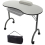 (White) RayGar Portable Foldable Mobile Nail Table Desk 4