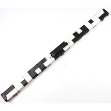 (Black/White) Unique Handmade 3/4 Tournament Snooker Cue Case