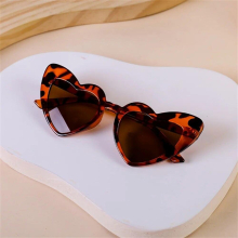 Children Sunglasses Kids Ultraviolet-Proof Sun Glasses Love Heart Boys Girls Glasses Baby Safety Frame Outdoor Leisure Eyewear
