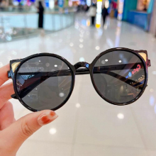 Kids Sunglasses Girls Cat Eye Children Eyewear Boys UV400 Lens Baby Sun Glasses Shades Driver Goggles