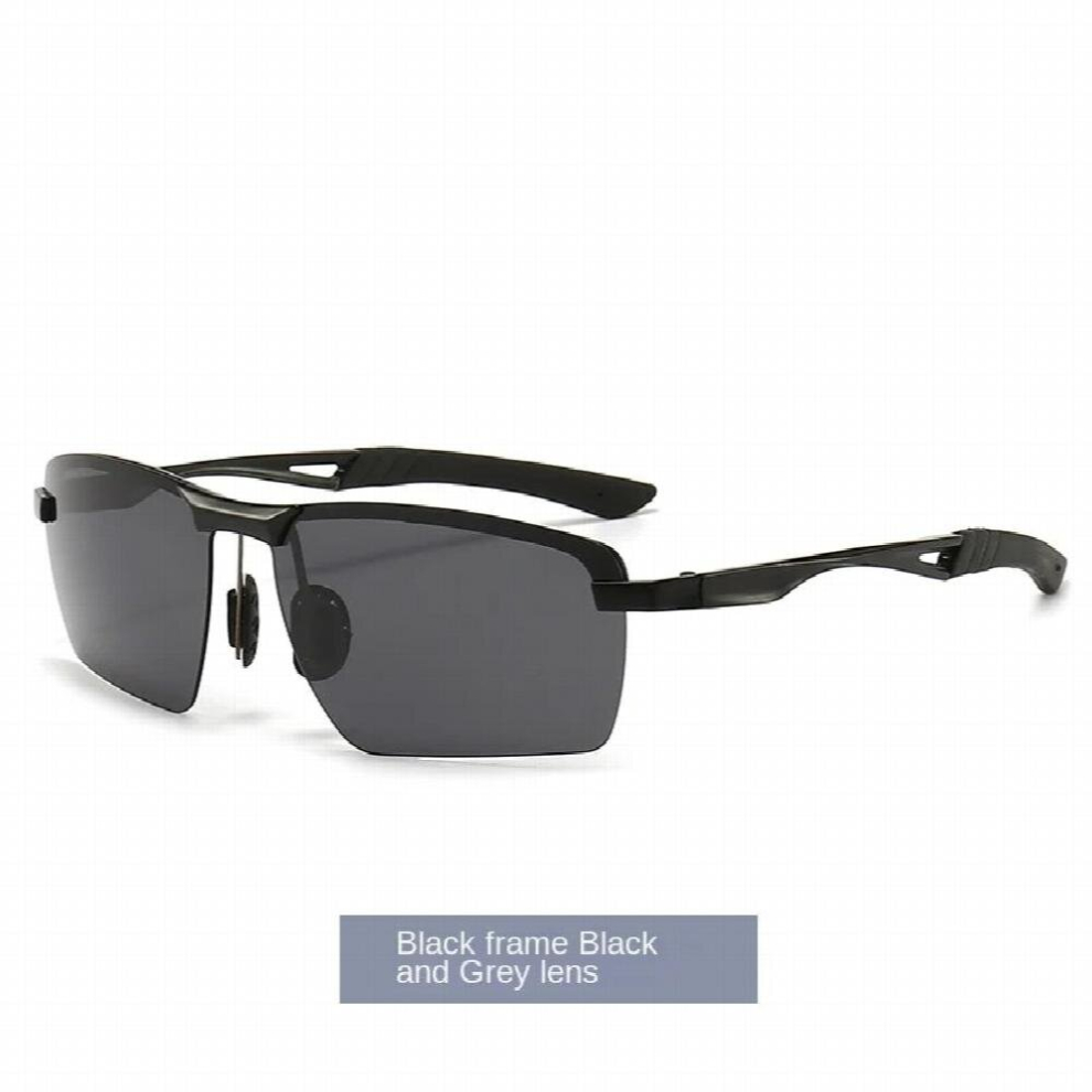 men and women sports models driving glasses half-frame color-changing and night dual-use polarized sunglasses-image-OPC-PCRNCCK-NEW