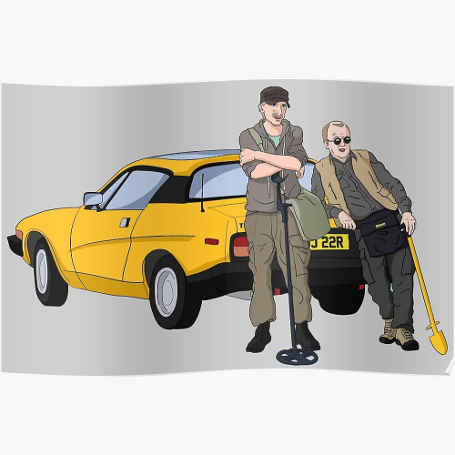 Posters Detectorists - Lance Andy - DMDC 16x20 inch or 20x20 inch Wall Art Soccer Print