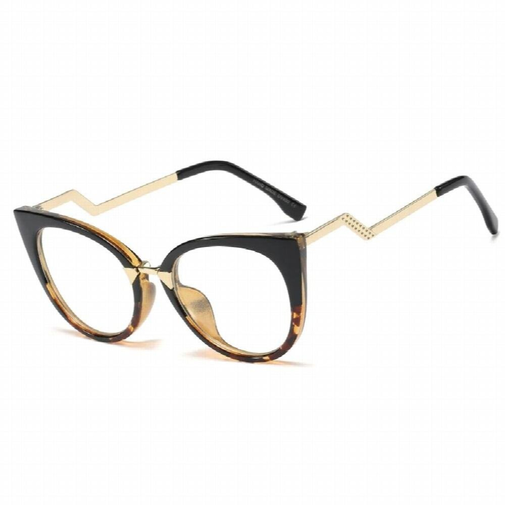 80026 TR90 Anti-blue Light Retro Cat Eye Glasses Frame Men and Women Optical Computer Eyeglasses
