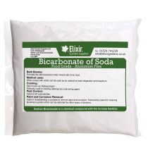 (3kg, Clear Bag) Elixir Gardens | Bicarbonate of Soda | 500g - 25kg | Supplied in a Bag or Tub