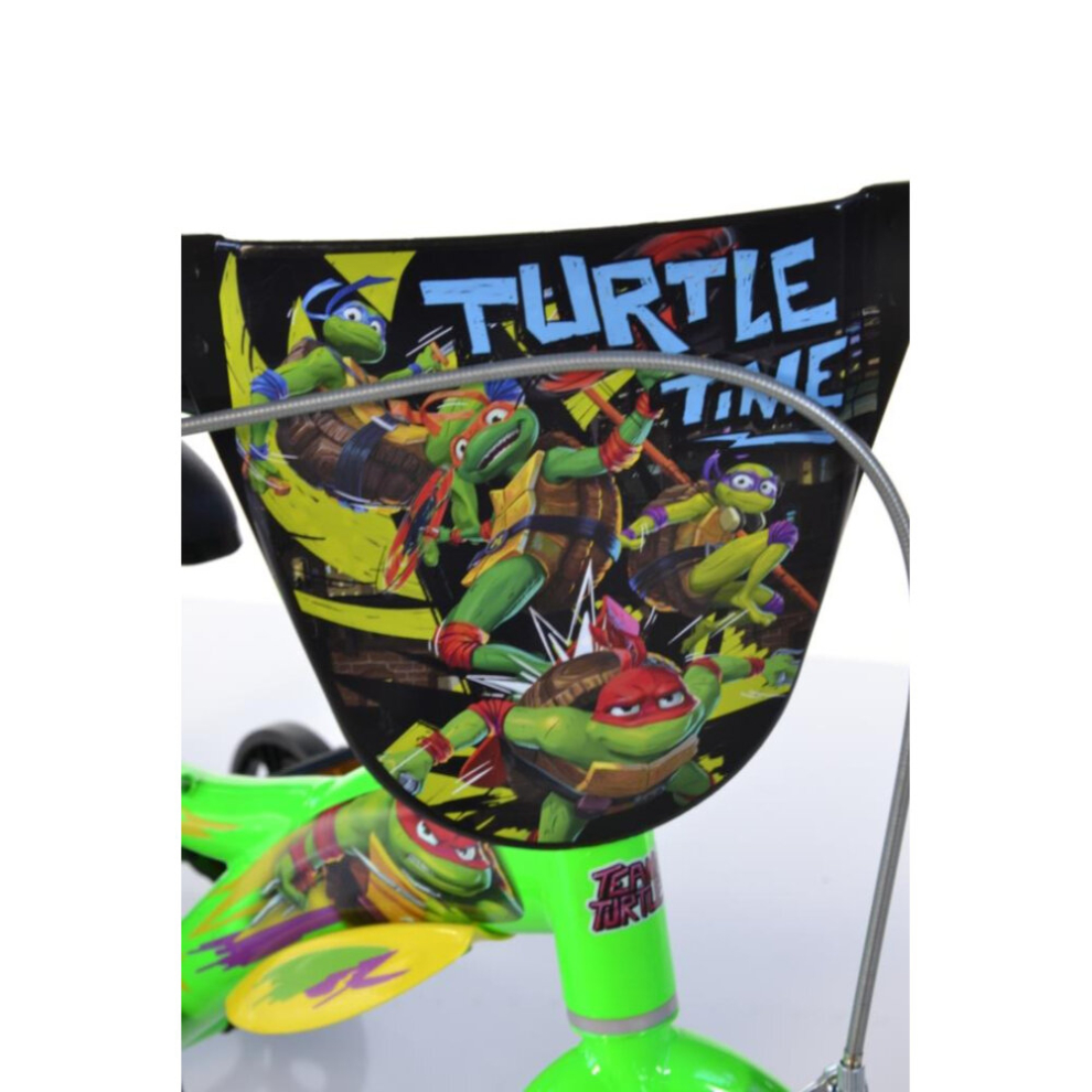 Dino Teenage Mutant Ninja Turtles 12 Kids Bike Green on OnBuy