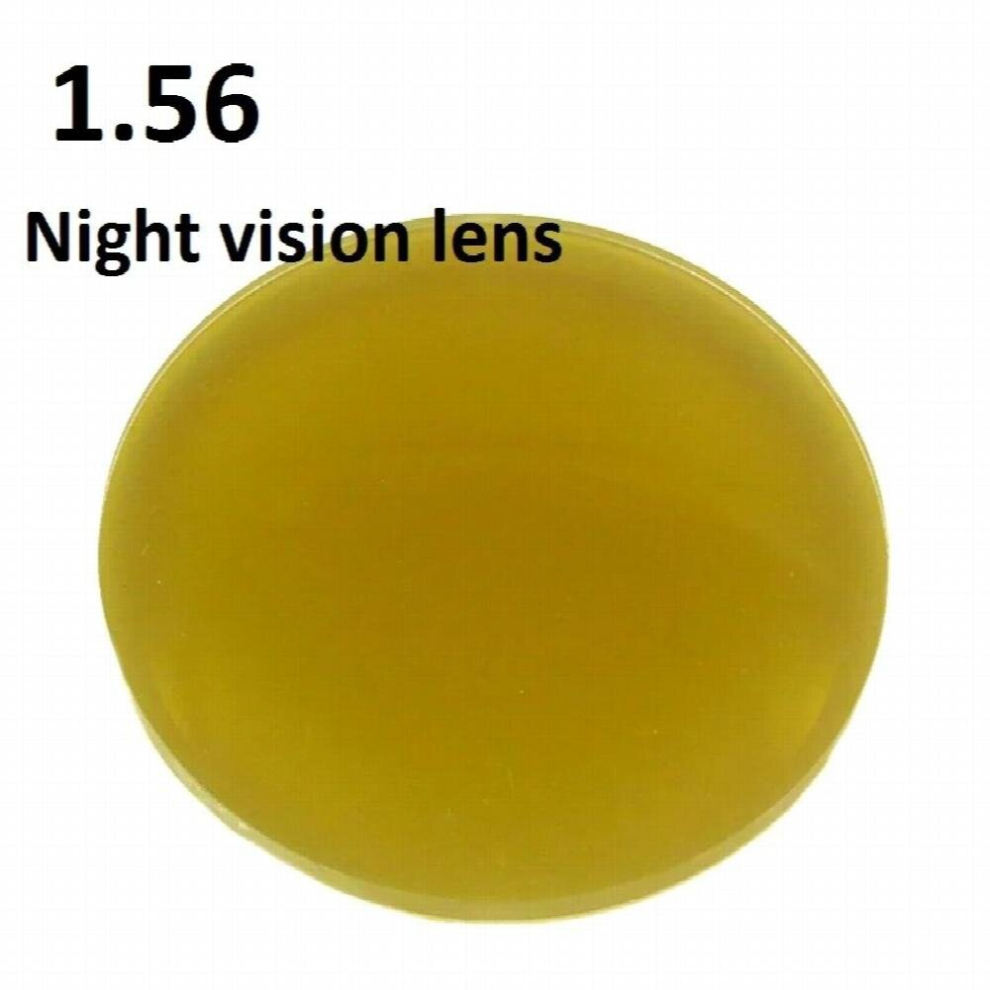 Multicoloured 1.56 Aspheric Polarized Lenses Night Driving Glasses Anti Glare Vision Driver Prescription Optical Myopia Reading Glass Lenses