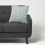 Homescapes (Green) Grace Pleated Velvet Cushion 2