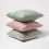 Homescapes (Grey) Grace Pleated Velvet Cushion 6