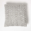 Homescapes (Grey) Grace Pleated Velvet Cushion 1