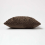 Homescapes (Brown) Sofia Pleated Velvet Cushion 4
