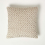 Homescapes (Cream) Sofia Pleated Velvet Cushion 1