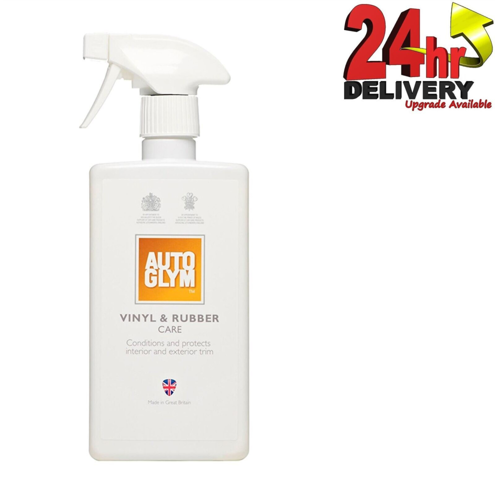 AutoGlym Interior Exterior Vinyl and Rubber Care 500ml Spray Bottle