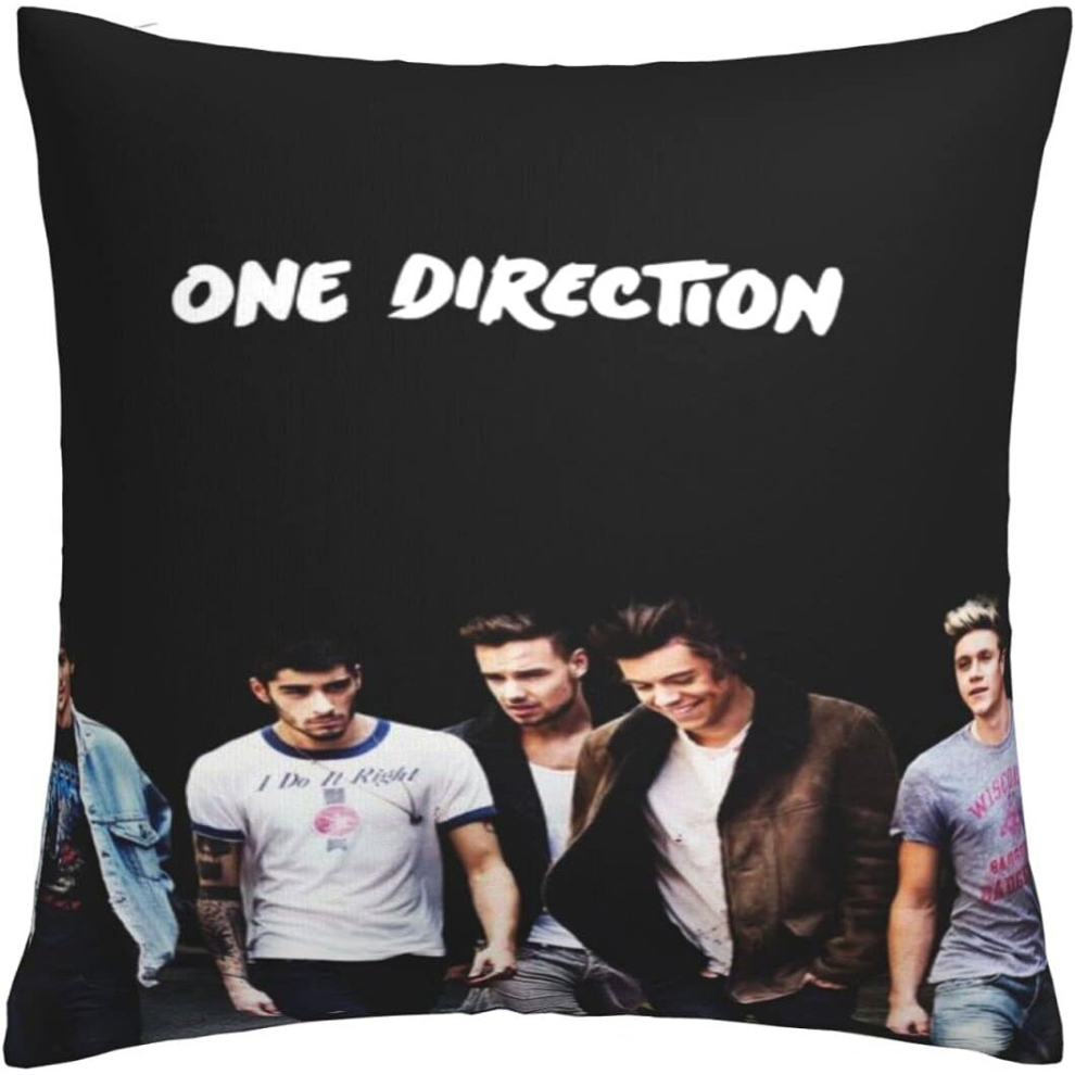 Throw Pillow Covers One Direction Warm and Soft Cushion Cover for Decorative Pillowcases in Bed Sofa Outdoor Pillow-image-OPC-PCRPRQV-NEW