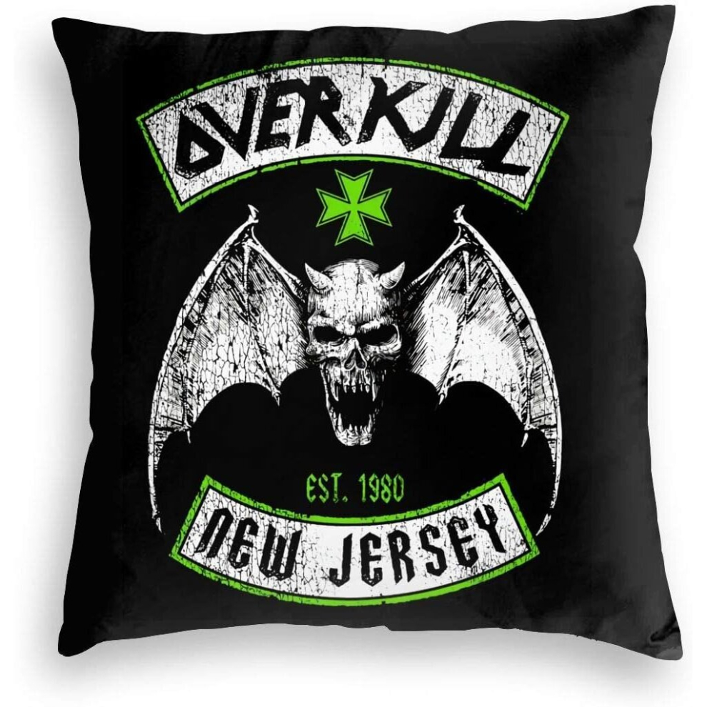 Luxury Throw Pillow Covers Overkill Soft Solid Decorative Cushion Pillowcases for Couch, Bed and Car, Pack of 1 18x18 inches-image-OPC-PCRPSP2-NEW