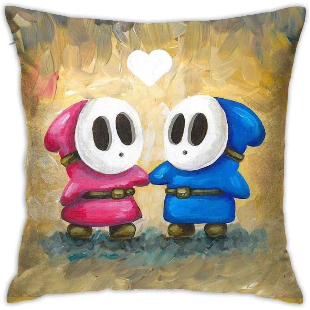 Shy Guys In Love Home Decorative Throw Pillow Cases For Sofa Couch Cushion Covers 45CM*45CM-image-OPC-PCRPW9N-NEW