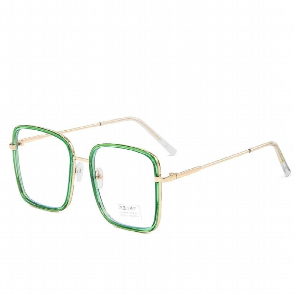 EyeGlasses Anti-fatigue Glasses Women Large Frame Computer Glasses Light Glasses Clear Glasses
