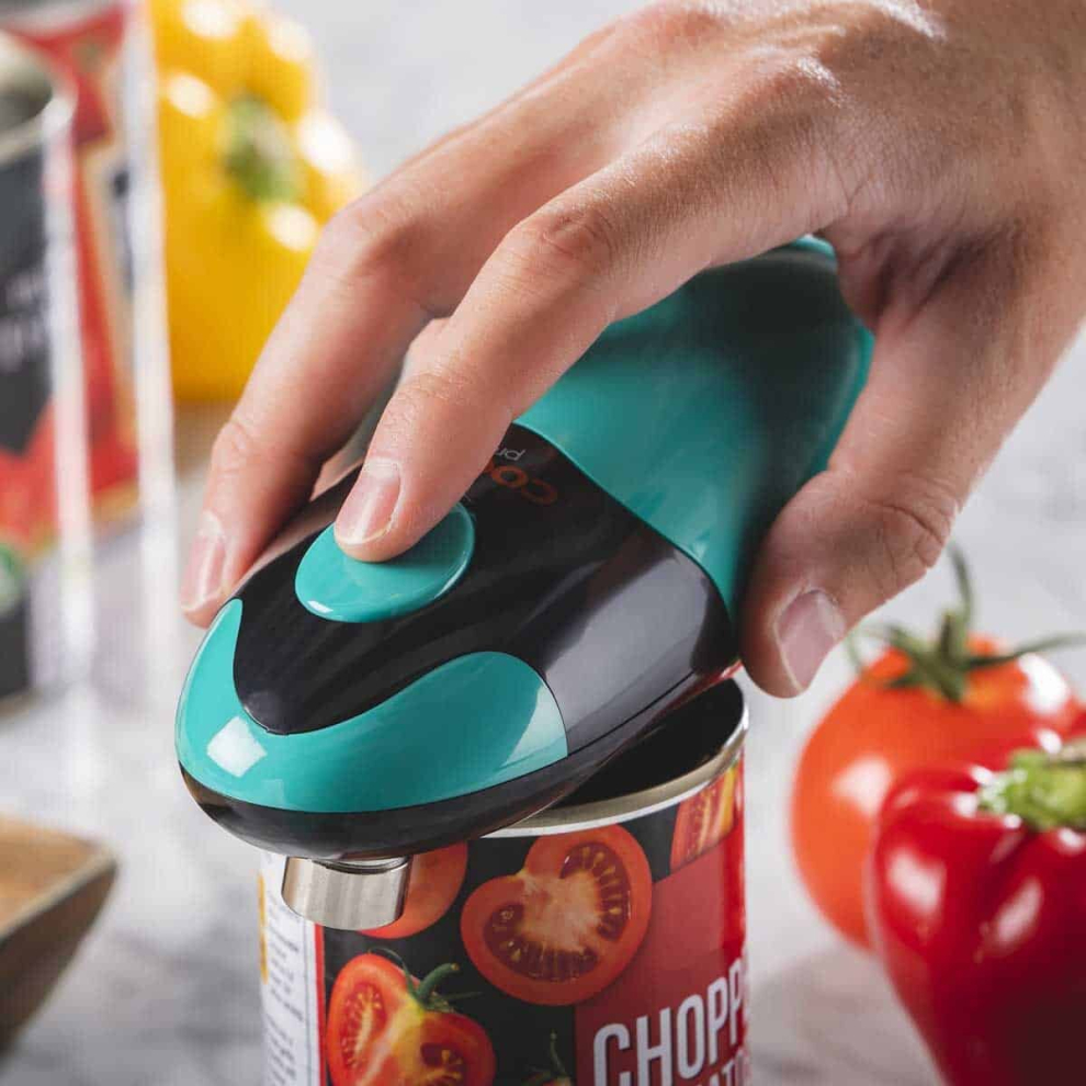 Cooks Professional Electric Tin Can Opener Automatic One Touch Battery Operated Cooks Professional