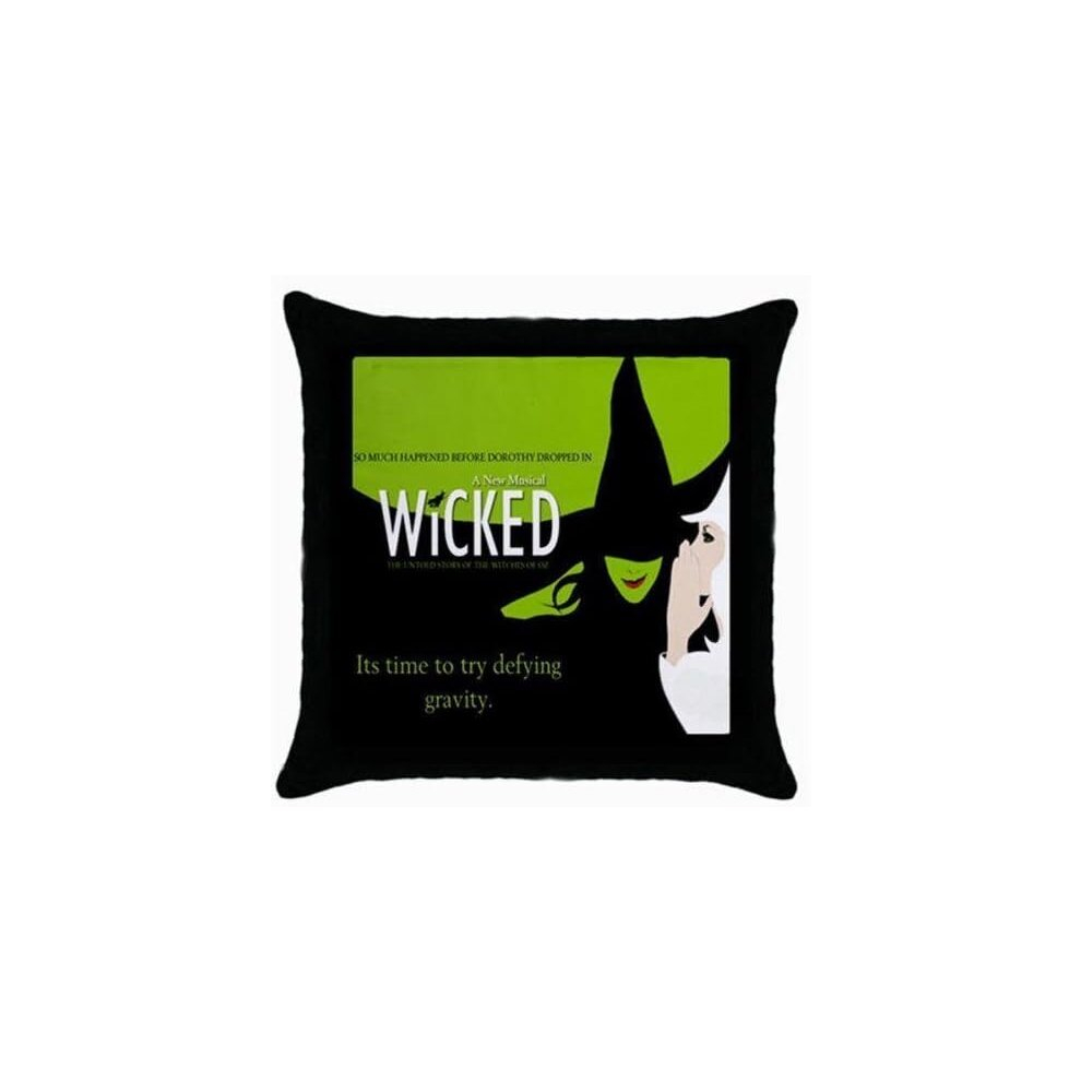 WICKED The Musical Cushion Cover Throw Pillow Case NEW (40cmx40cm)