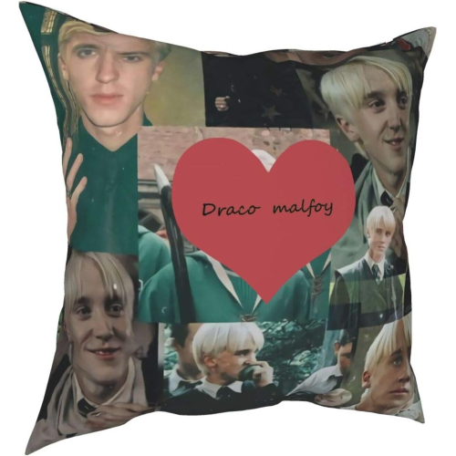 Draco Malfoy Throw Pillow Case Funny Pillowcase Draco Malfoy Funny Gag Gifts Xmas Birthday Gift