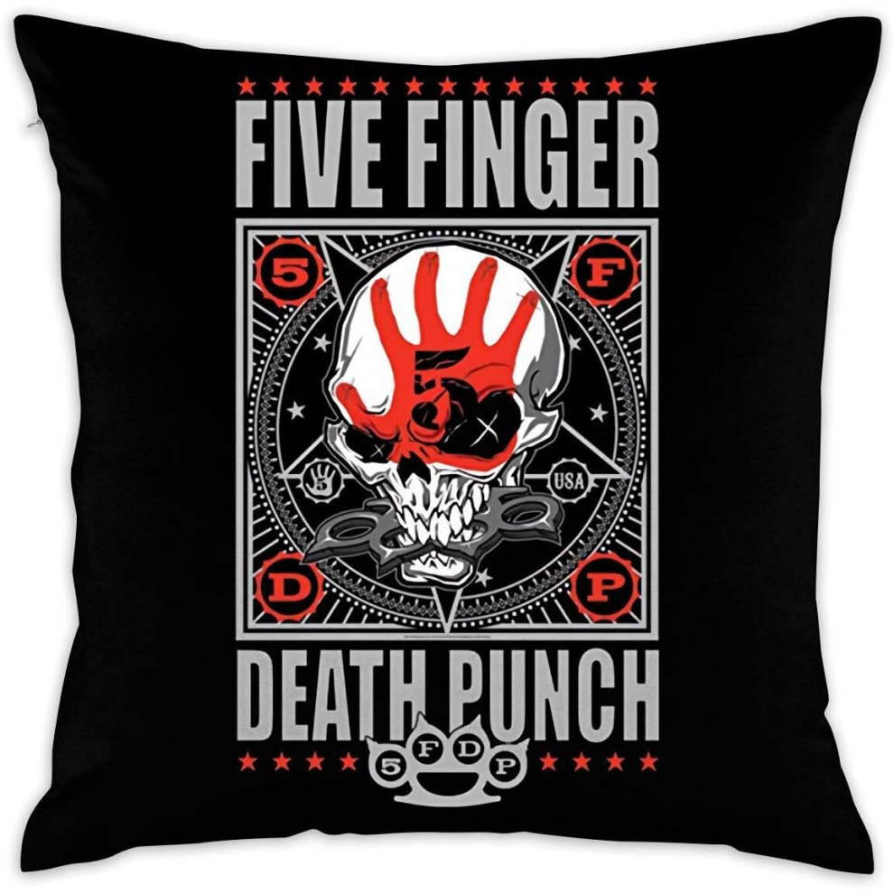 Five Finger Death Punch Decorative Lumbar Pillow Covers Case Pillowcases