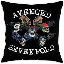 Avenged Sevenfold Decorative Reading Pillow Covers Case Pillowcases (40cmx40cm)