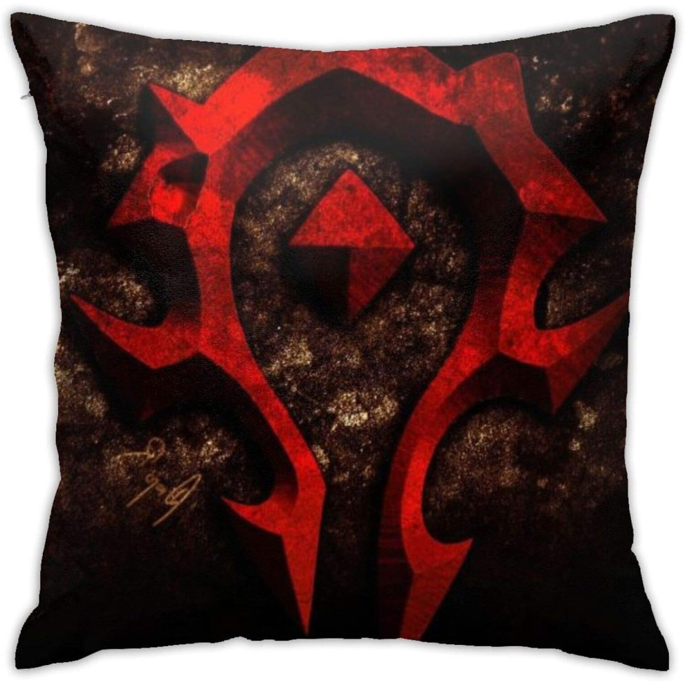World Horde Throw Pillow Covers Decorative Cotton Pilloases for Living Room Sofa Couch Bed Soft Pillow Cases 45CM*45CM-image-OPC-PCRQ5JZ-NEW