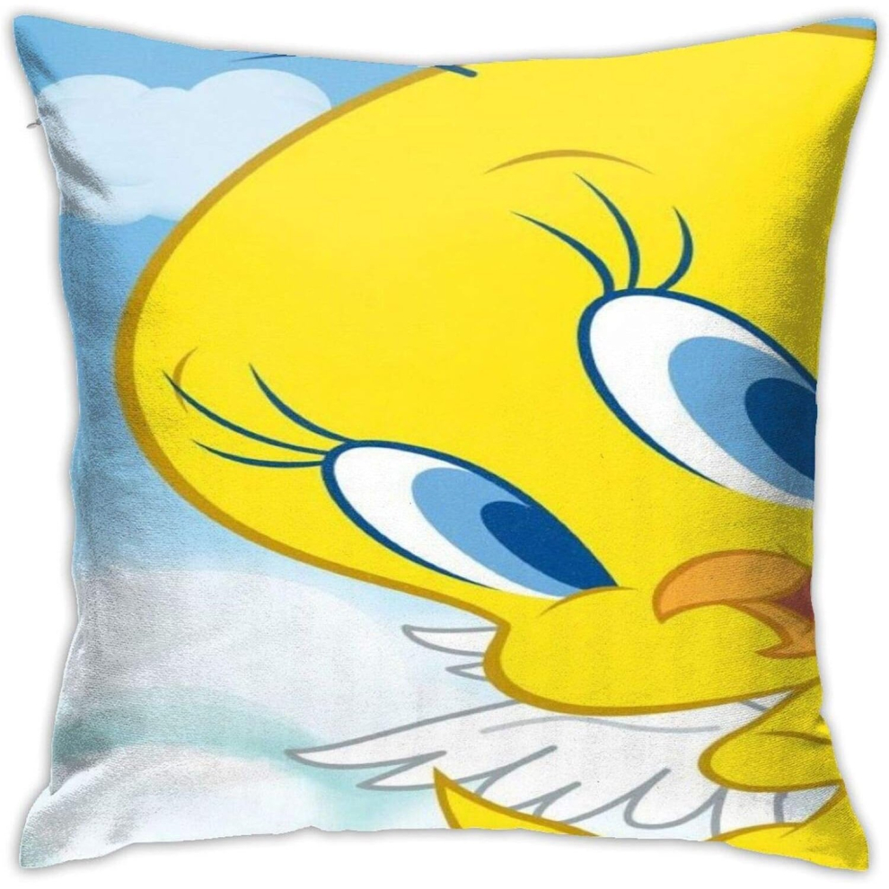 Bird Print Decorative Pillow Case Square Pillow CaseÂ 3DÂ Sofa Car Home Bed Living Room Cushion CoverÂ 45cm * 45cm-image-OPC-PCRQ6D6-NEW