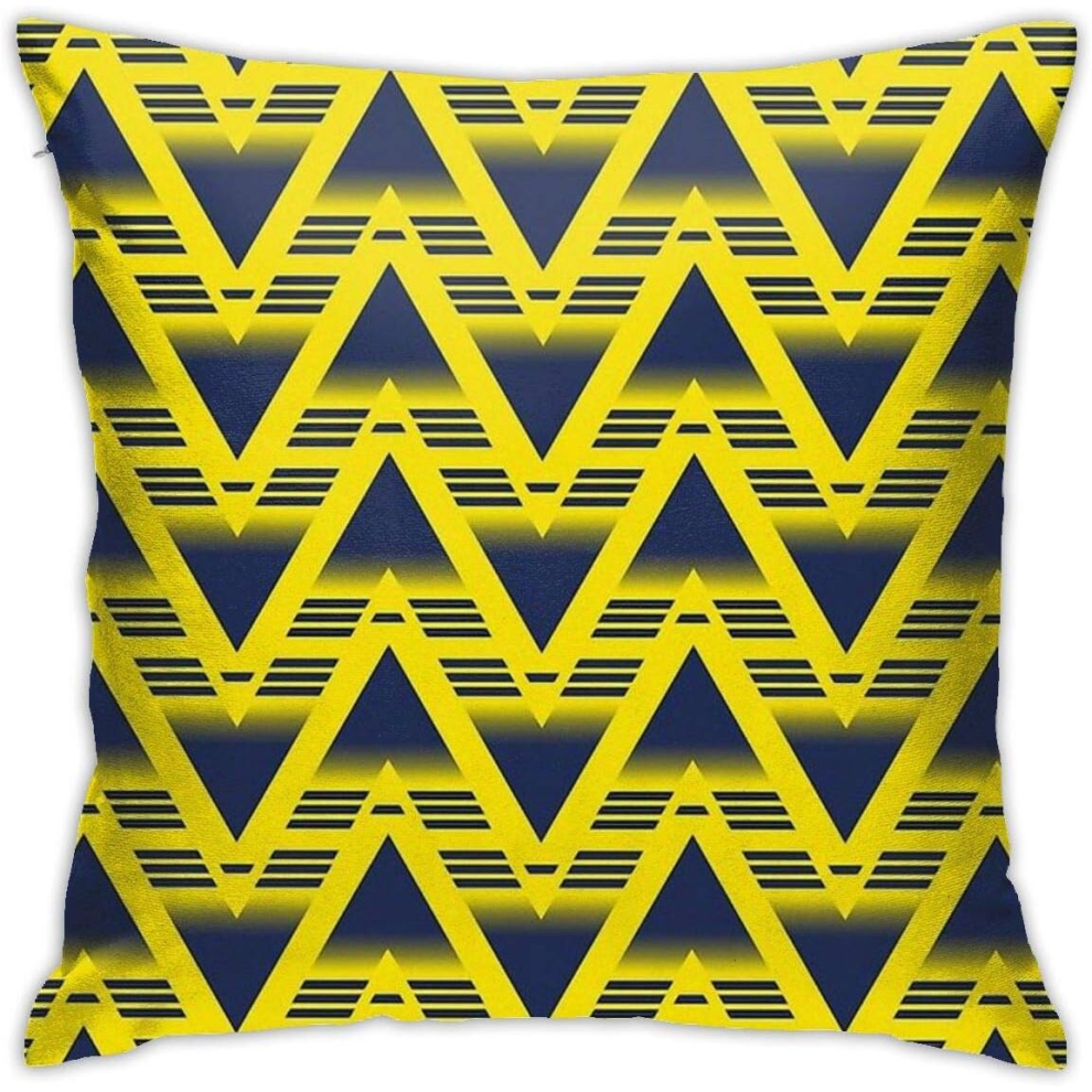 Arsenal 199193 Away Shirt Bruised Banana Print Cushion Throw Pillow Cover Decorative Pillow Case For Sofa Bedroom 45CM*45CM