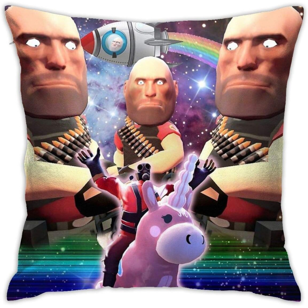 All Hail The Heavy Pillowcase Home Decorative Throw Pillow Covers Bed Sofa Couch Cushion Square Pillow Case 18x18 Inch-image-OPC-PCRQ6QW-NEW