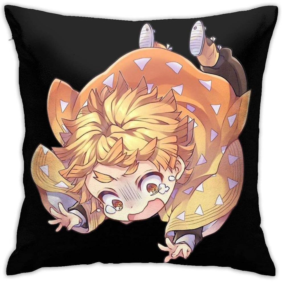 Kimetsu No Yaiba Hashibira Inosuke pillow cases Throw Pillow Covers Soft Square Throw Pillow Case Home Decorative-image-OPC-PCRQ6Y9-NEW