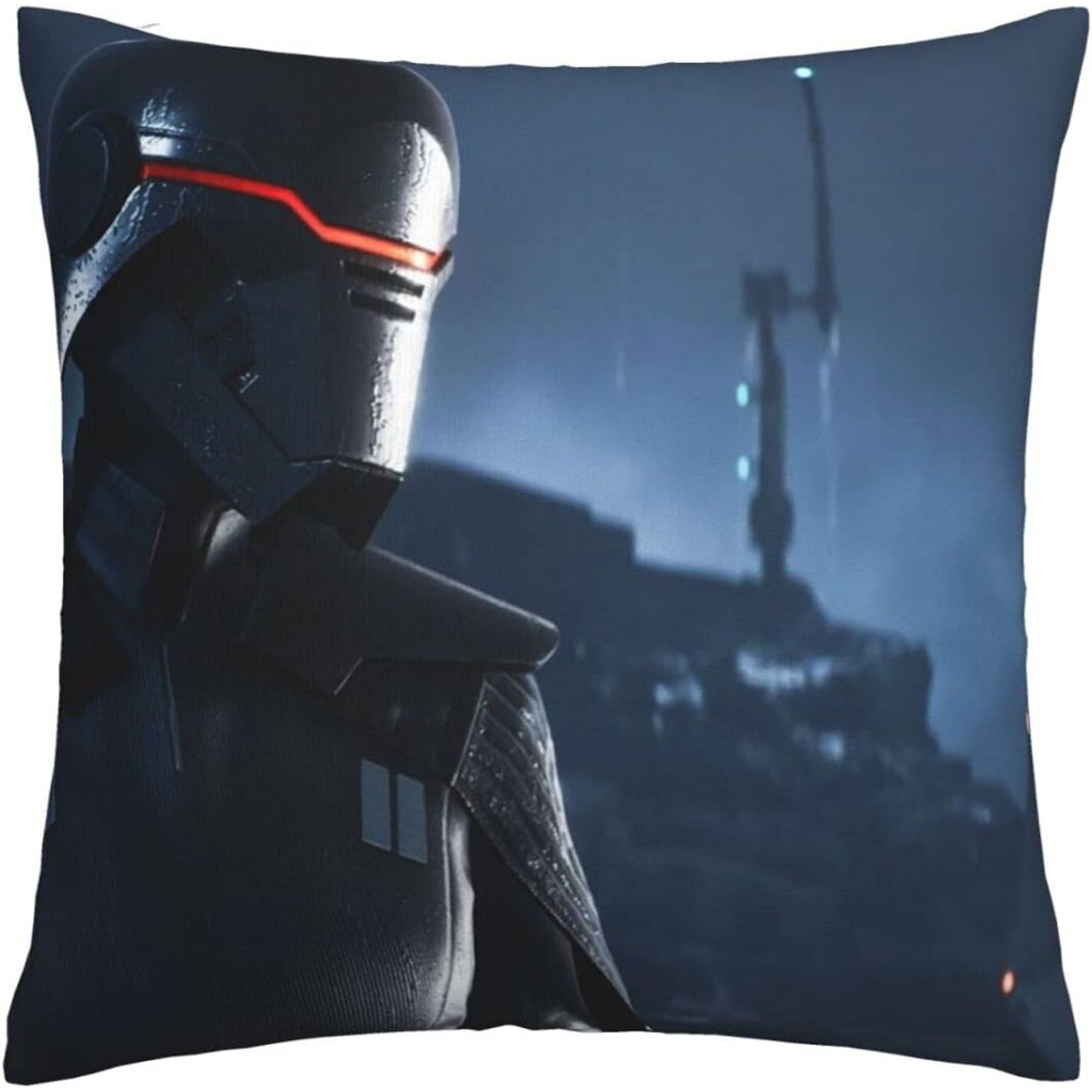 Star Wars Cushion Cover Decorative Square Throw Pillow Cover Sofa Car Pillowcase for Outdoor Home Bed Decor 45cm x 45cm,Set of 1-image-OPC-PCRQ78B-NEW