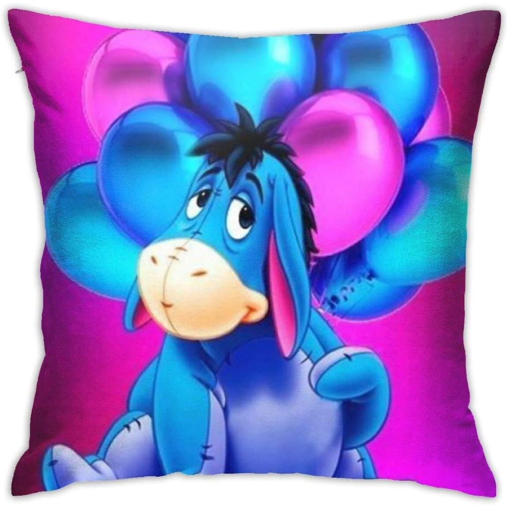 Soft Decorative Throw Pillow Cases Winnie The Pooh Square Pillowcase Comfy Cushion Cover Luxury Pillow Cover-image-OPC-PCRQ8SV-NEW