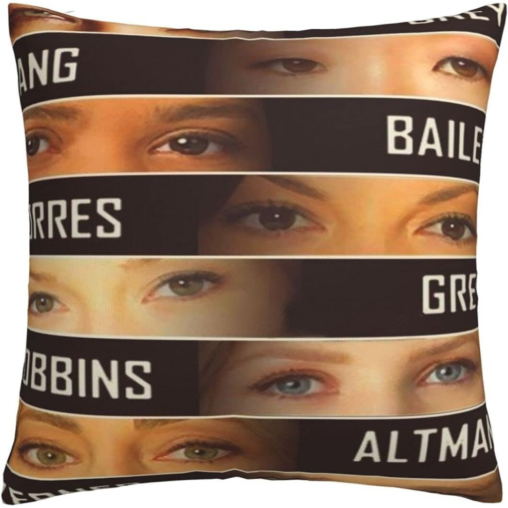 Throw Pillow Covers Grey'S Anatomy Warm and Soft Cushion Cover for Decorative Pillowcases in Bed Sofa Outdoor Pillow-image-OPC-PCRQ8T5-NEW