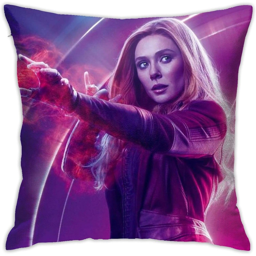 Elizabeth Olsen Pillow Covers Double Sided Printing Throw Pillow Cases Soft Cushion Covers Dorm Decor for Living Room Bedroom Pillowcase-image-OPC-PCRQ9JS-NEW
