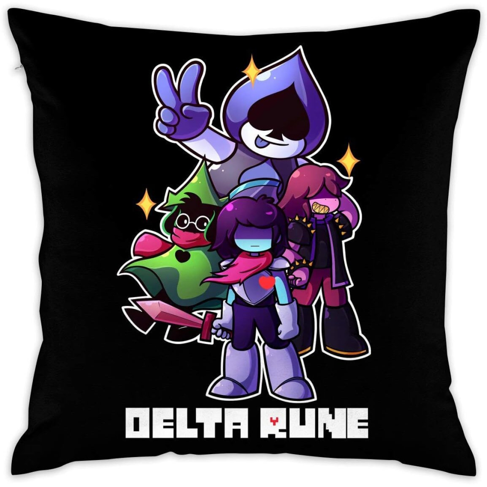 Delta Rune Decorative Lumbar Pillow Covers Case Pillowcases (45cmx45cm)