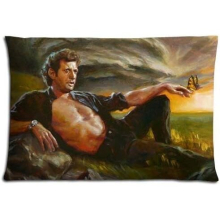 bed pillow protectors case Polyester Cotton Luxurious Pillow Protector Jeff Goldblum (50cmx75cm)