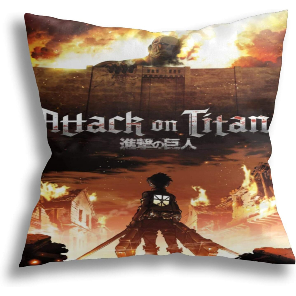 Scout Regiment Pillowcase?Attack on Titan Pillow Cover?Anime Decorative Hug Pillowcase-Attack on Titan-image-OPC-PCRQDMV-NEW