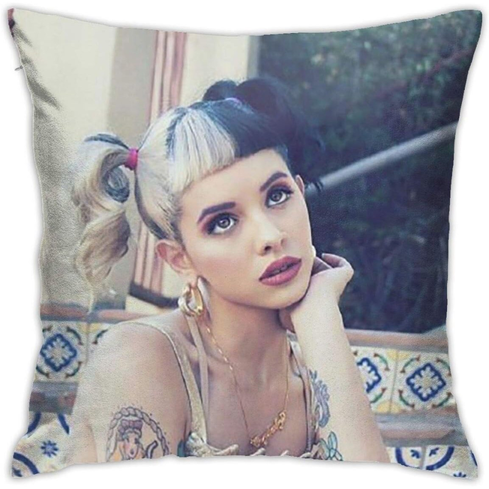 Melanie Martinez Cotton Pillow Throw Cushion Cover Case Home Decoration (45cmx45cm)