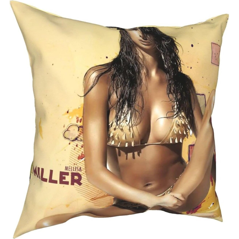 Comfortable Pillowcase Gi_Sele Poster Bund_Chen Pillow Cases Pack of 1,Soft Decorative Square Throw Pillow Covers Set Cushion Case 18 x 18 Inch-image-OPC-PCRQF2P-NEW