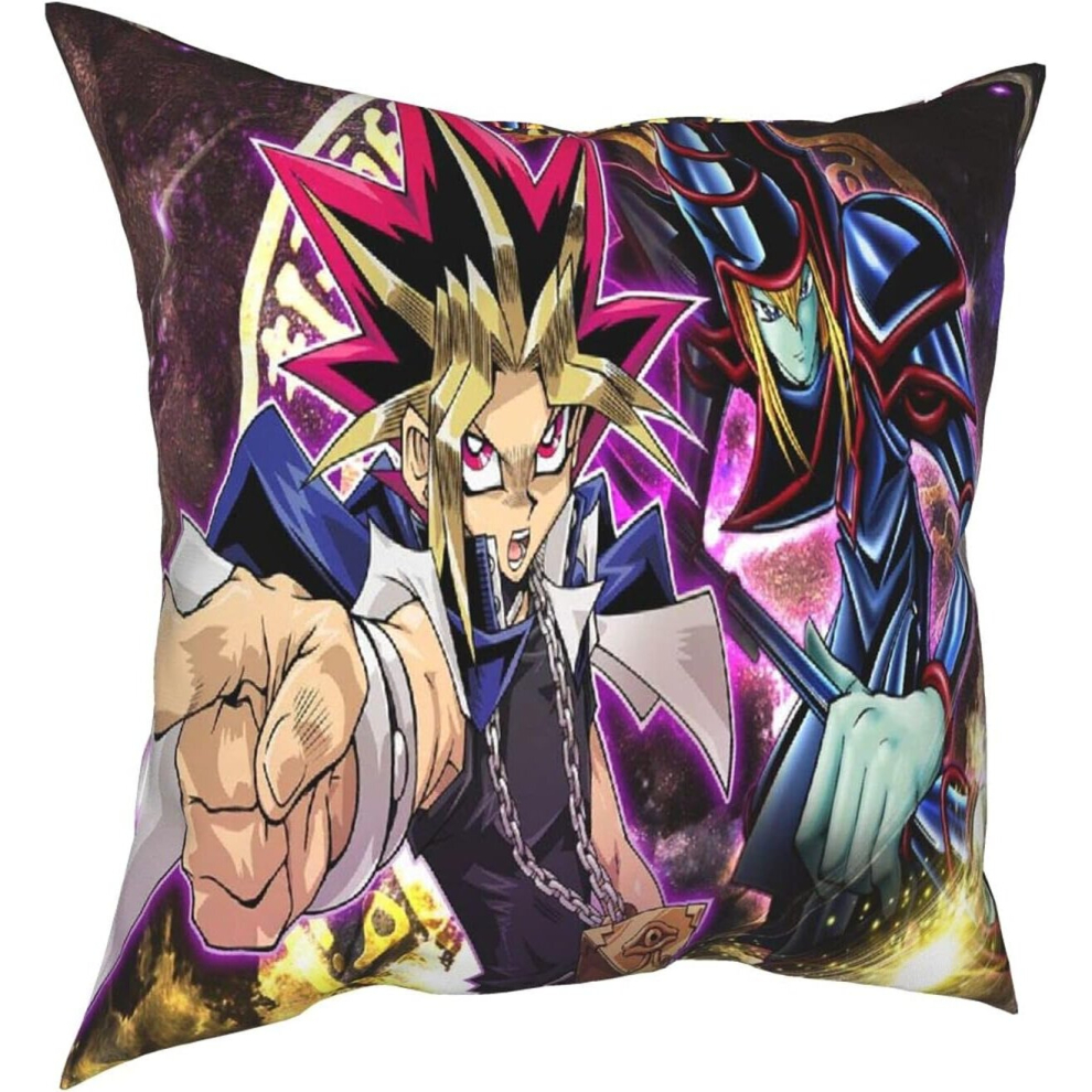 Comfortable Pillowcase Yu_Gi_Oh Pillow Cases Pack of 1,Soft Decorative Square Throw Pillow Covers Set Cushion Case-image-OPC-PCRQHFM-NEW