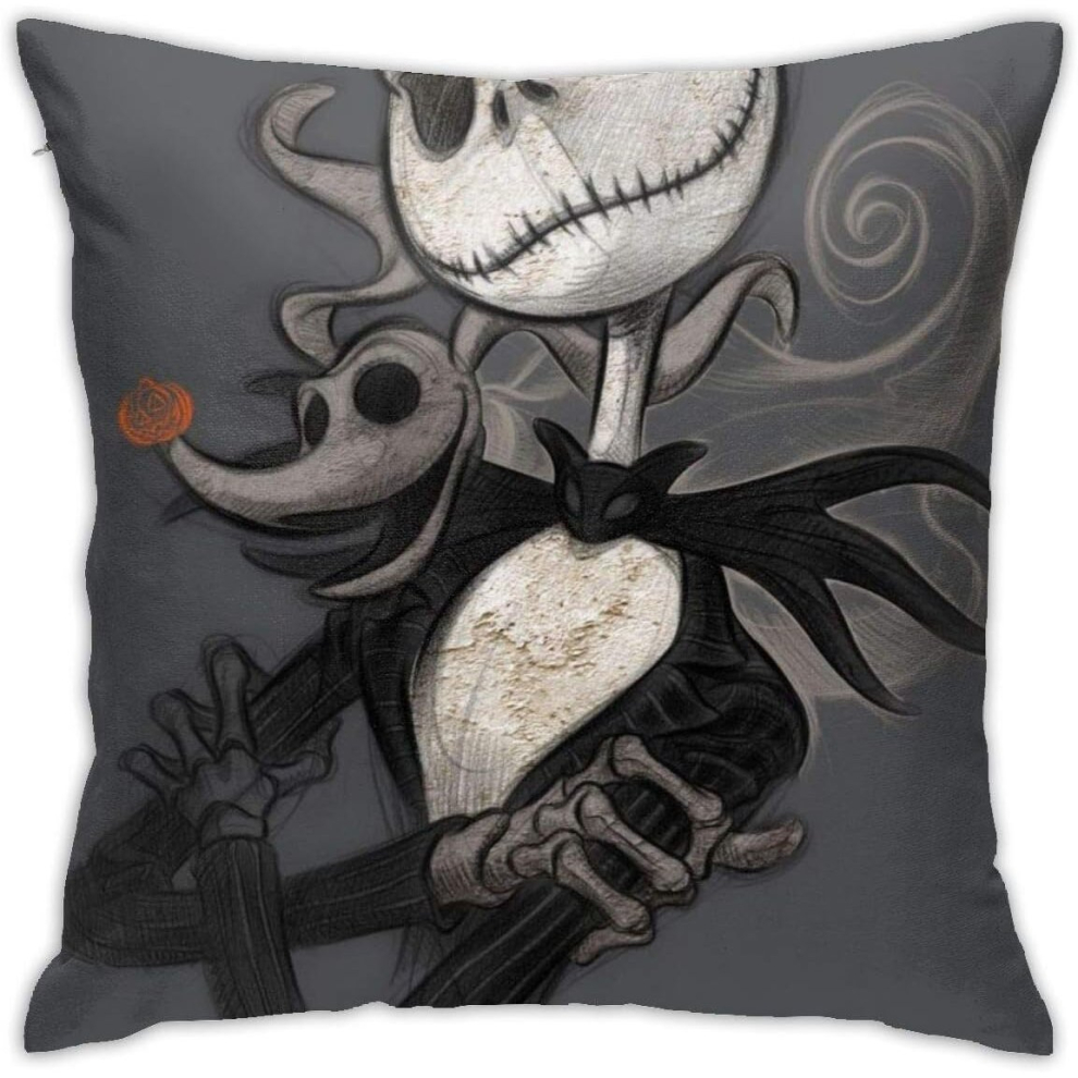 Pillowcase Jack and Zero Decorative Throw Pillow Covers Cushion Cover for Home Sofa (40cmx40cm)-image-OPC-PCRPWCX-NEW