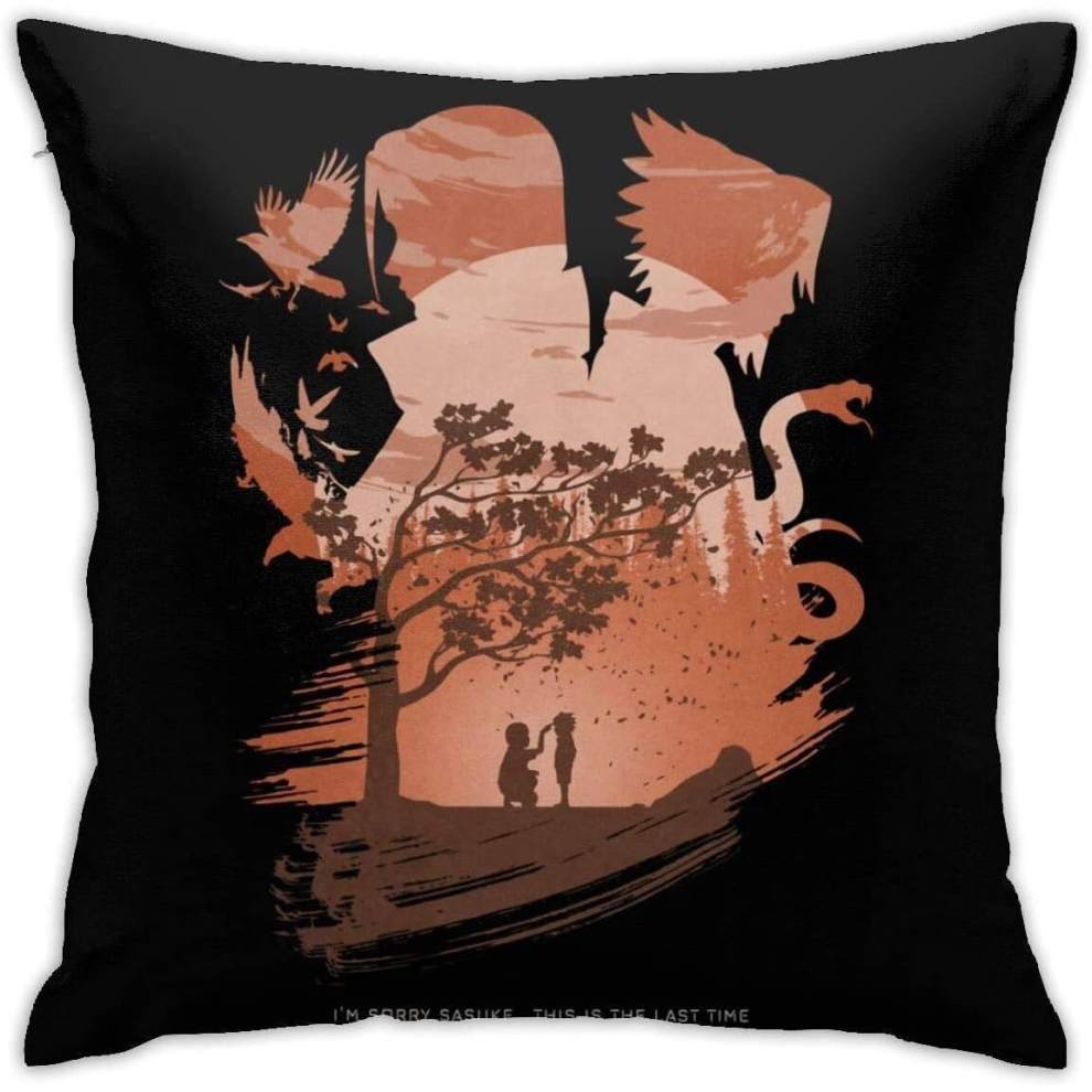 Hugging Pillow Cover Soft Square Hugging Pillow Cover Home Decoration Bed Sofa Sofa Farmhouse Cushion Cover 45cm*45cm-Animation Sanji-image-OPC-PCRQJT9-NEW