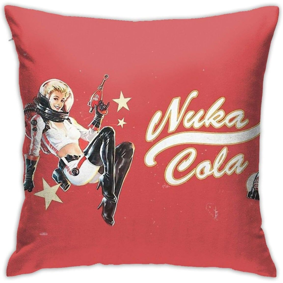 Fallout 4 Nuka Cola World Cushion Throw Pillow Cover Decorative Pillow Case For Sofa Bedroom 45CM*45CM-image-OPC-PCRQKPG-NEW