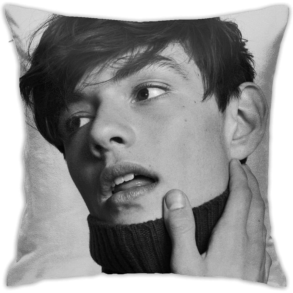 Louis Partridge Soft Pillowcase Fashion Pillow Cover Home Decor Pillow Case Decorative Thow Cushion Cover Gift 18in18in-image-OPC-PCRQMVY-NEW