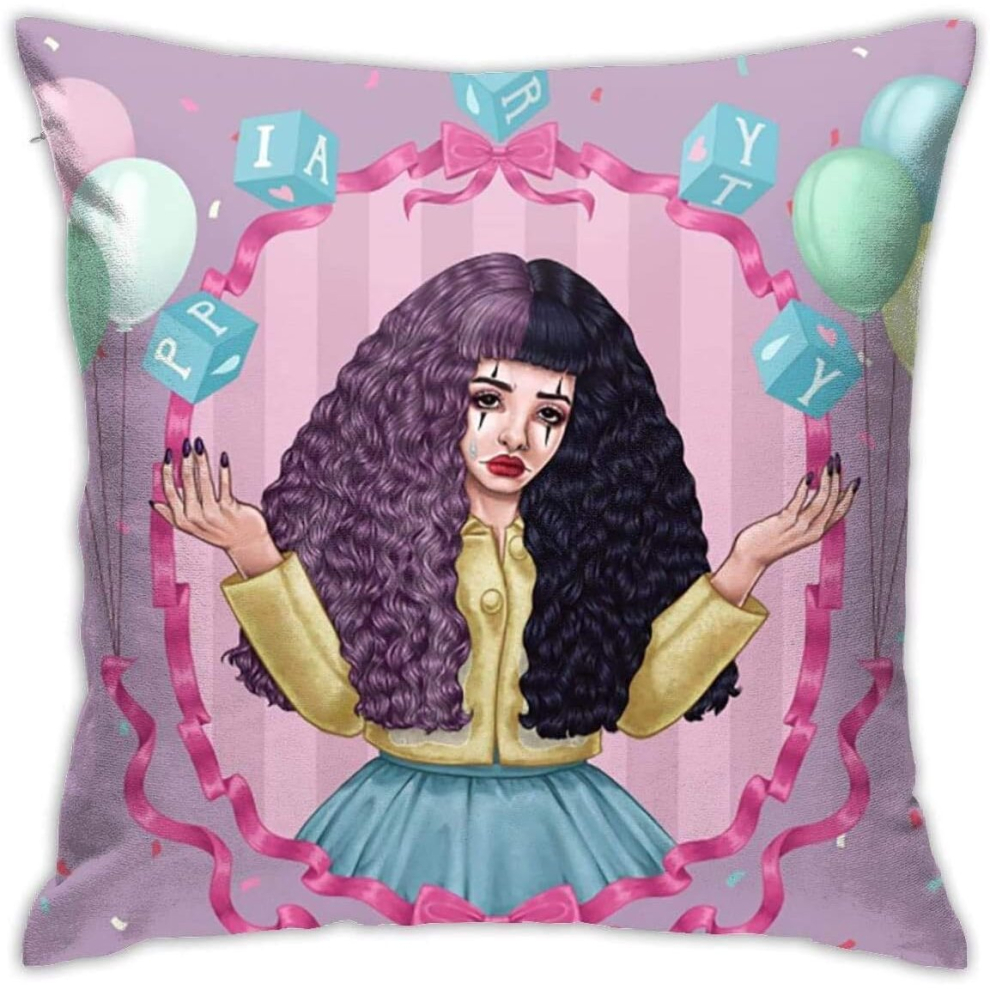 Melanie Martinez Cotton Pillow Throw Cushion Cover Case Home Decoration (45cmx45cm)