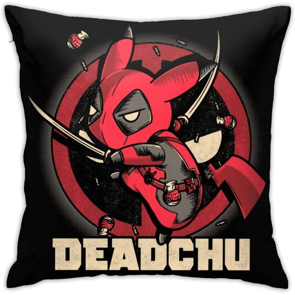 Throwing Pillow Cover Home Decor Bed Sofa Sofa Farmhouse Cushion Cover Both Sides 45cm*45cm-Deadchu-image-OPC-PCRQMY9-NEW