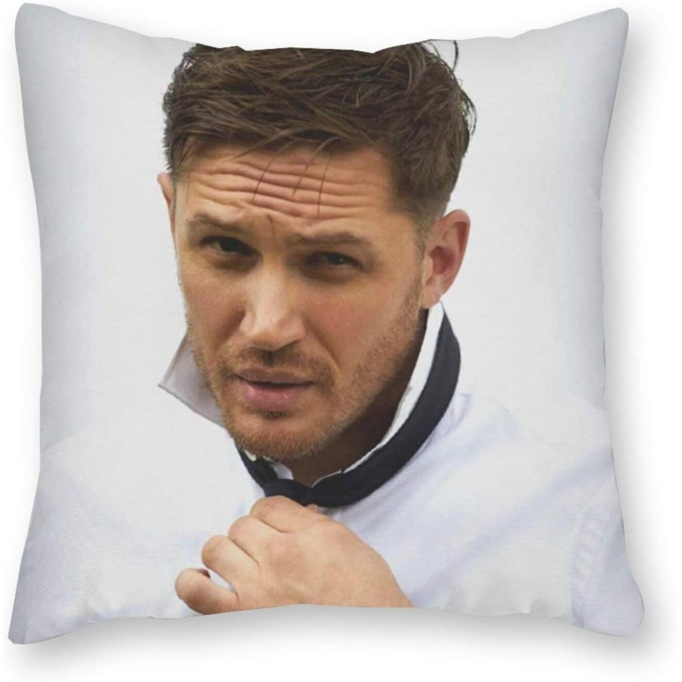 Tom Hardy Cushion Pillow - Pop Art - Canvas Pillowcase Single - Without Filling pad - 40x40cm (Cover only)