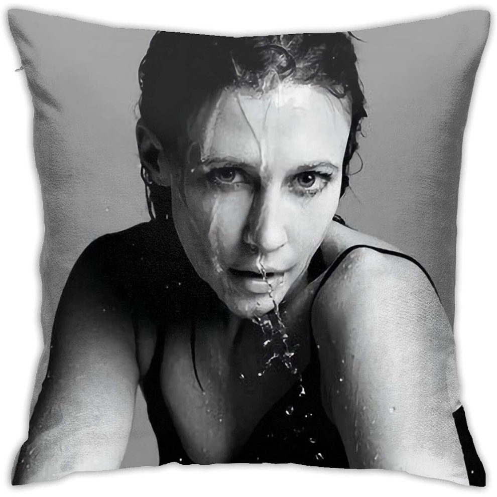 Vera Farmiga Pillow Covers Pillow Cases Soft Cushion Cover Decorative Throw Pillow Sofa Car Square Pillowcase for Home Bed Decor(18x18in)-image-OPC-PCRQQH7-NEW