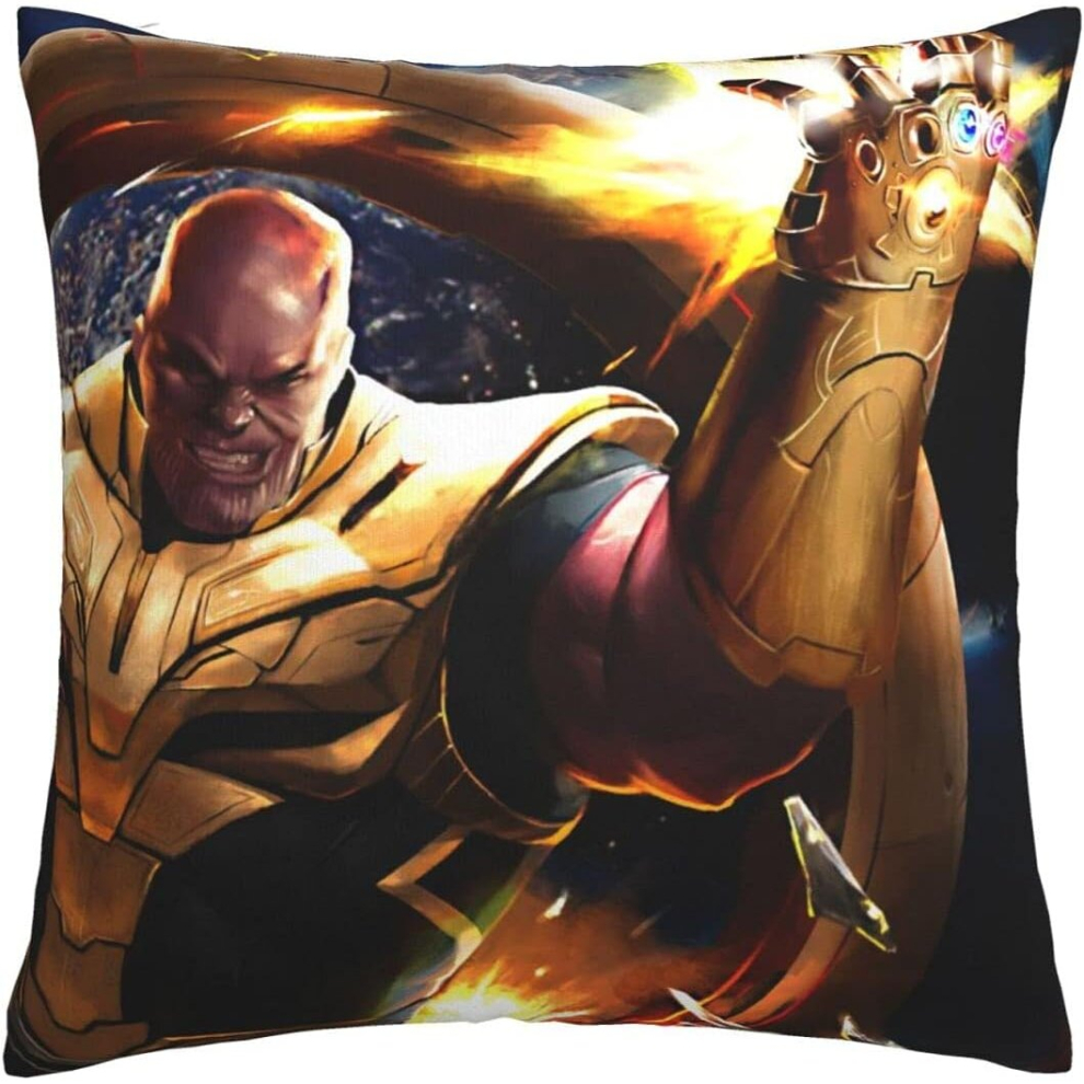 Avengers Cushion Cover Square Pillow Case Cover for Home Bedroom Sofa Car Decor 45 x 45cm, Set of 1-image-OPC-PCRQTHR-NEW