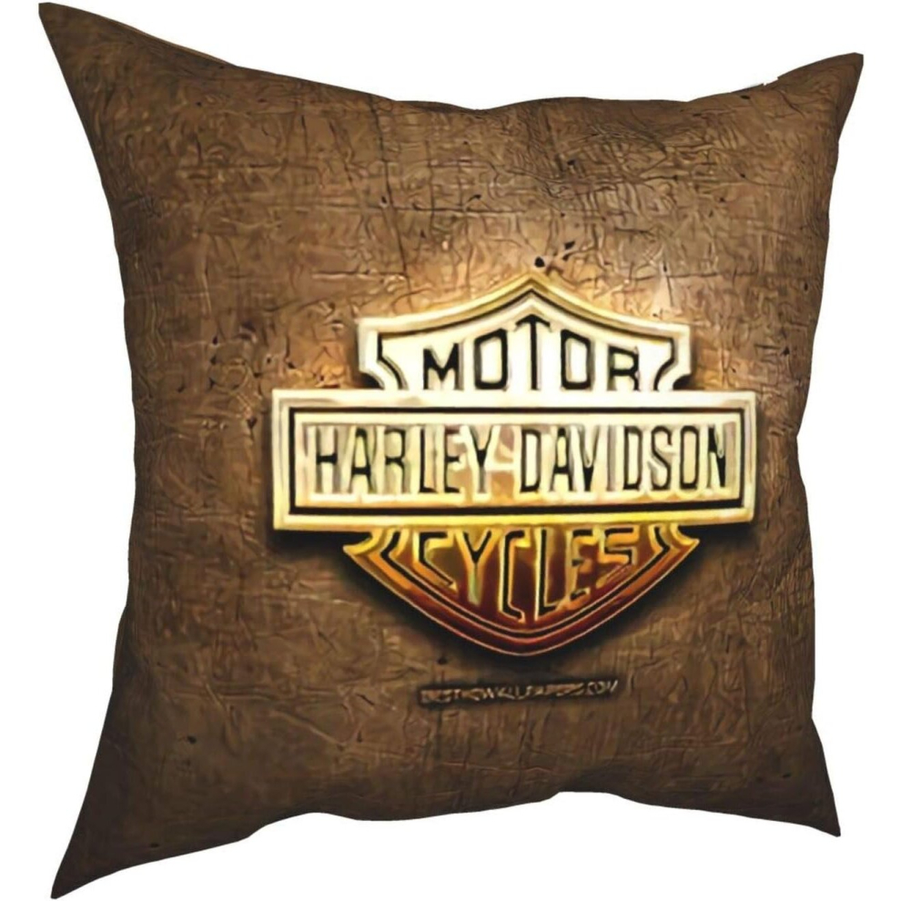 Harley Davidson Cushion Covers 45cm x 45cm Throw Pillow Cases